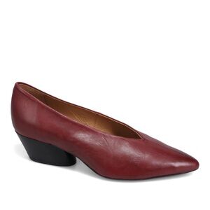 Miz Mooz Holly Pumps Burgundy Leather Size 38
